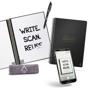 Cahier de Note effacable Rocketbook Core - Réutilisable Bloc Note (vendeur tiers)