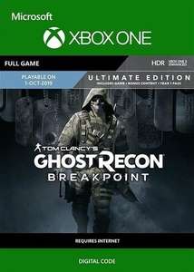 Tom Clancy's Ghost Recon: Breakpoint (Ultimate Edition) sur Xbox ONE (dématérialisé - Store Argentine)