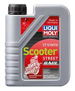 Huile Moteur Liqui Moly P000253 Motorbike 2T - 1L, Synth Scooter Street Race