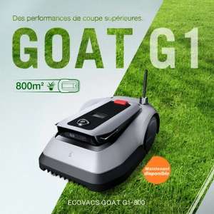 Robot Tondeuse Ecovacs Goat G1-800 + 2 balises offertes (ecovacs.com)