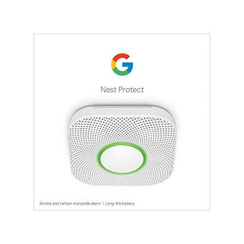 Détecteur de fumée et de monoxyde de carbone connecté Google Nest Protect