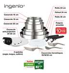 Batterie de cuisine Tefal Ingenio Preference L9409602 - 15 pièces, tous feux dont induction