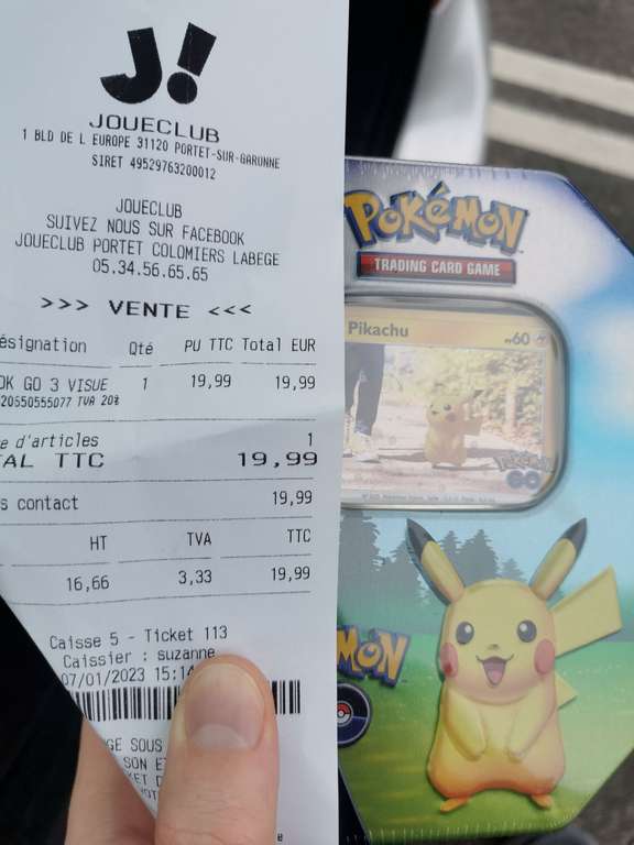 Coffret Pokébox Pokémon Go EB10.5 - 4 Boosters de cartes - Portet-sur-Garonne (31)