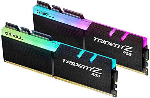 Kit mémoire G. Skill Trident Z RGB -16Go (2 x 8Go), DDR4, Kit 3200 CL16
