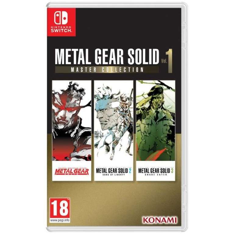 Metal Gear Solid Master Collection Vol.1 sur Nintendo Switch