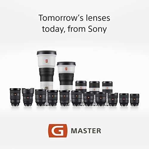 Objectif Sony 35mm F1.4 G master Monture E