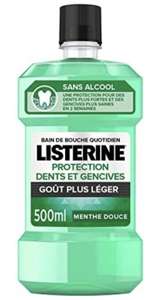 Bain de bouche Listerine Protection Dents et Gencives - 500ml