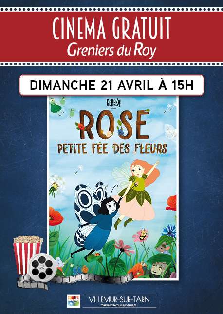 Séances de cinéma gratuites en mars et avril 2024 aux Greniers du Roy - Villemur-sur-Tarn (31)