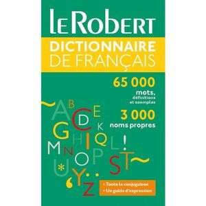 Dictionnaire de poche de Français Le robert