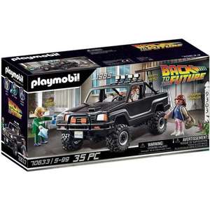 Jouet Playmobil Retour vers le Futur - Le Pick-up de Marty (70633)