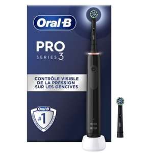 Brosse à dents électrique Oral-B PRO 3 (Via 43,92€ sur la carte de fidélité)