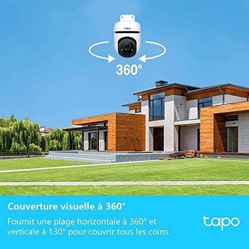 Caméra Surveillance Tapo C500 - 1080P, détecteur de mouvement, IP65