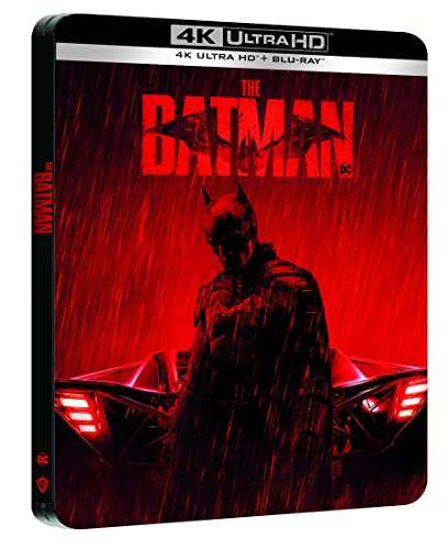 Coffret Blu-Ray The Batman Steelbook - 4K UHD (vendeur tiers)