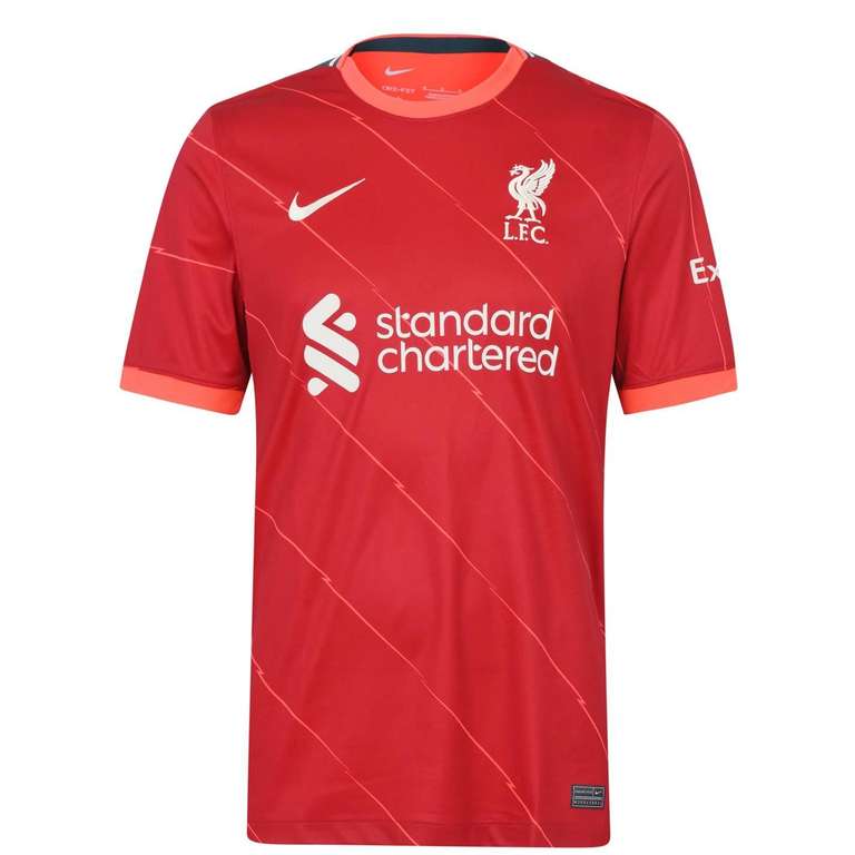 Maillot de football Nike Liverpool FC Domicile 2021-22 (Tailles S)