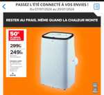 523° - Climatiseur mobile Carrefour Home HMAC12JTB-25 - 12000 BTU