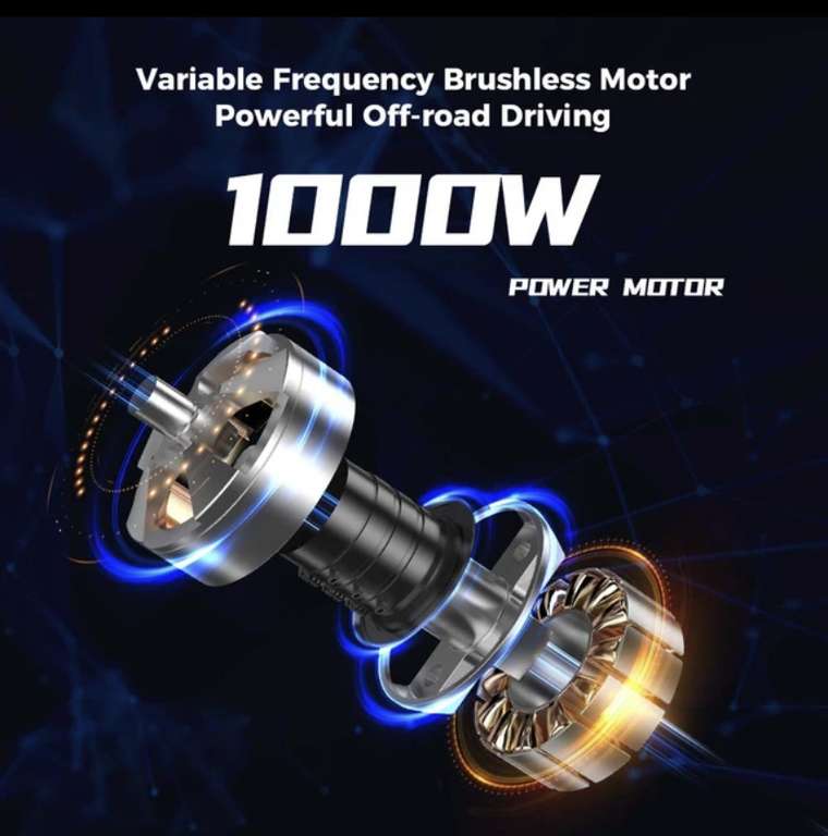 Trottinette électrique iScooter - 800W/1000W