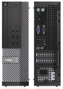 PC de bureau Dell Optiplex 7020 SFF - i5-4590, RAM 8 Go, SSD 240 Go, DVD-R, Windows 10 Pro (Reconditionné - Grade B)