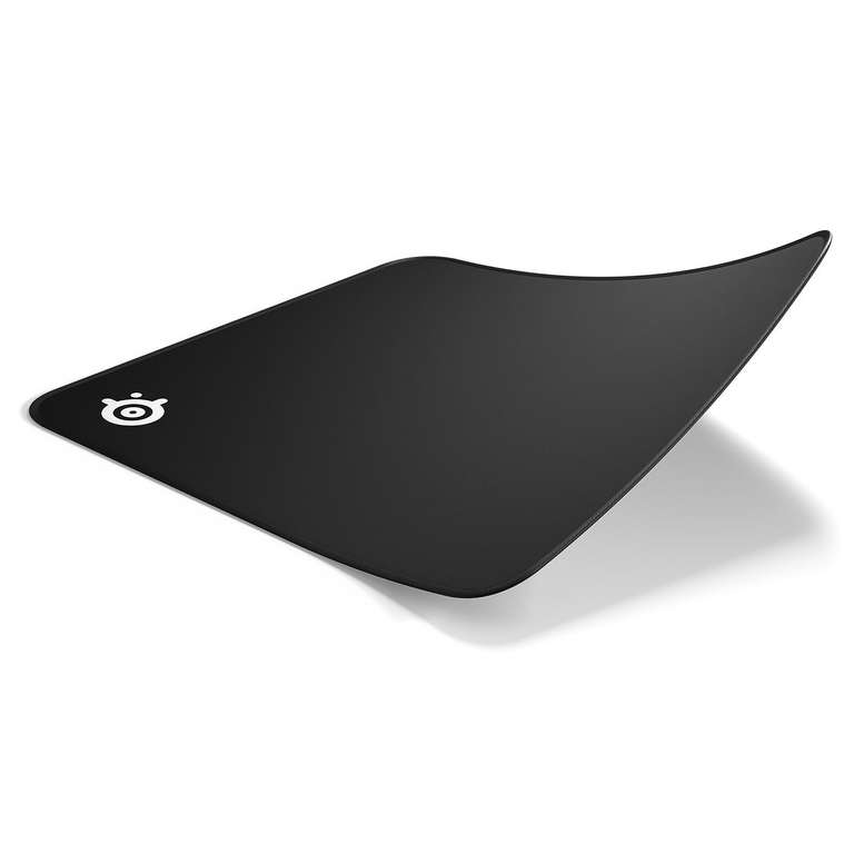 Tapis de souris gaming SteelSeries QcK Edge M - Bords cousus, 320 x 270 x 2 mm (Noir)