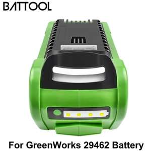 Lot de 3 batteries Battool de remplacement Rechargeable - 6000mAh pour 40V pour matériel GreenWorks (Entrepôt France)