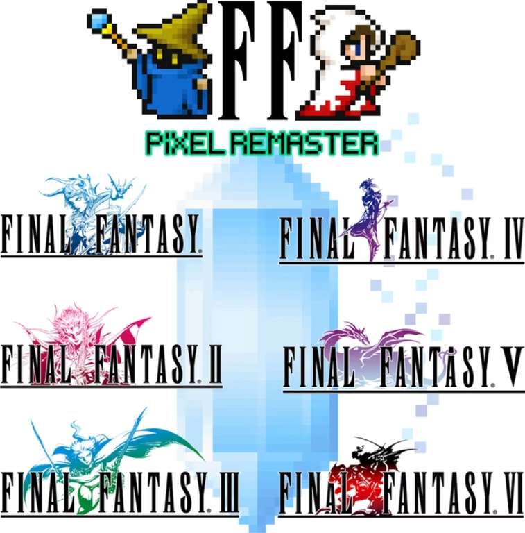 Final Fantasy I-VI Bundle sur PC (steam - dématérialisé)