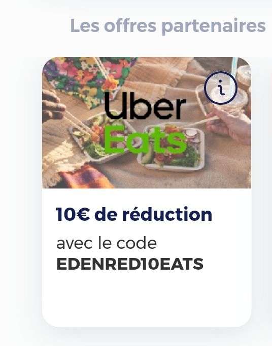 [EdenRed] 10€ de réduction dès 20€ d'achat