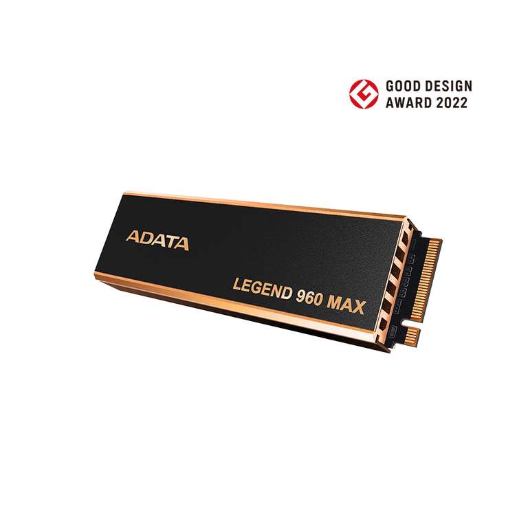 SSD interne M.2 NVMe PCIe Gen4 x4 ADATA Legend 960 Max - 2 To, Dissipateur inclus