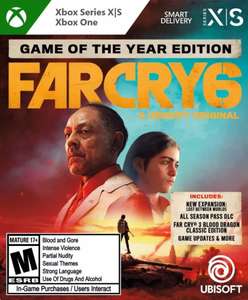 Far Cry 6 Édition GOTY - Jeu + Season Pass + Far Cry 3: Blood Dragon sur Xbox One & Series XIS (Dématérialisé - Clé Microsoft Argentine)