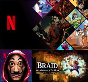 [Abonnés Netflix] Jeux La Casa de Papel : Le Dilemme et Braid Anniversary Edition Gratuits sur iOS & Android