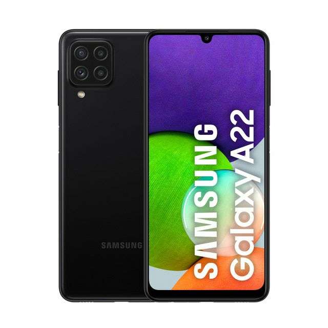 Smartphone 6.4" Samsung Galaxy A22 4G - 128Go, 4Go RAM, 90Hz, 5000 mAh