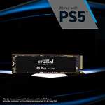 SSD interne M.2 NVMe 4.0 Crucial P5 Plus CT1000P5PSSD8 - 1 To (Compatible PS5)