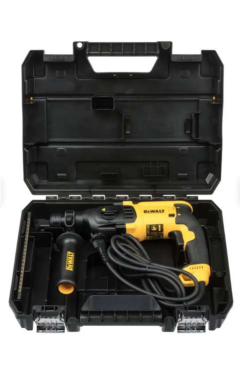 DeWALT D25133K Perforateur Burineur SDS-Plus 800W - 2,6 Joules, Léger Et Puissant