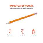 Boîte de 150 crayons à papier prétaillés HB n°2 Amazon Basics