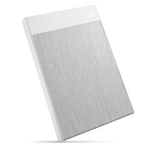 Disque dur externe 2.5" Seagate Backup Plus Ultra Touch - 2To, USB-C, Blanc