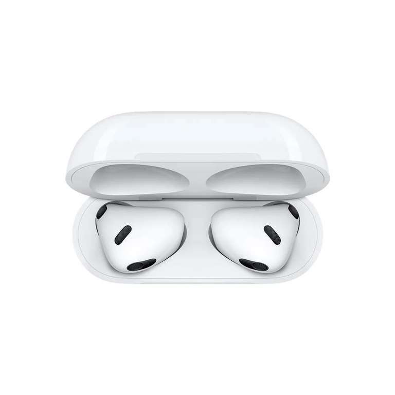 Ecouteurs sans-fil Apple AirPods 3 (2022) avec boîtier de charge (Via Remise Panier - Occasion - Comme Neuf)
