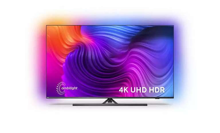 TV 75" Philips The One 75PUS8556/12 - 4K UHD, Ambilight sur 3 côtés, HDR / HDR10 HLG / Dolby vision