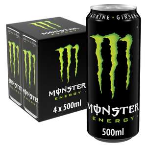 Lot de 3 boîtes de Boissons énergisantes Monster Energy - 4x50cl