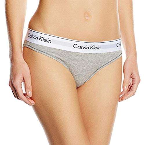 Culotte Calvin Klein - Grise, tailles XS à XL