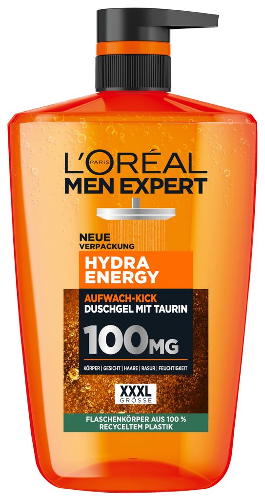 Gel Douche et Shampooing pour homme L'Oréal Men Expert XXXL - 1L