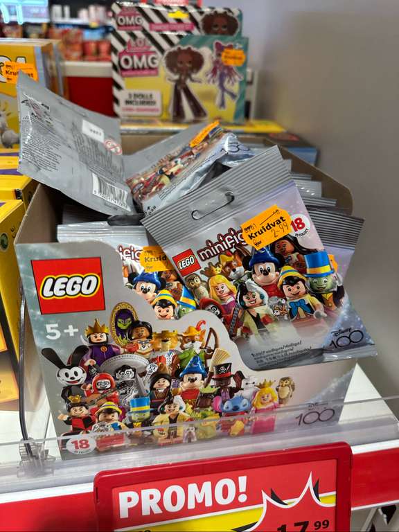 50% de remise sur la 2ème Mini Figurine Lego Disney - Kruidvat (Frontaliers Belgique)