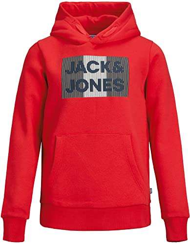 Sweat à capuche Enfant Jack & Jones Jjecorp - Rouge, diverses tailles disponibles