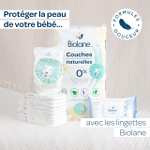 [via Prévoyez & Économisez] Lot de 6x72 lingettes bébé H2O Biolane (432 Lingettes) - Peaux sensibles, Sans rinçage (Via coupon)