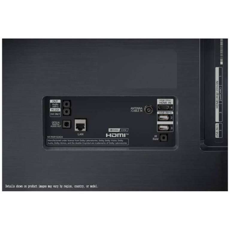 TV 48" LG OLED48C2 (2022) - OLED Evo, 4K UHD, 100 Hz, HDR, Dolby Vision IQ, HDMI 2.1, Smart TV (+44,95€ cagnottés pour les CDAV)