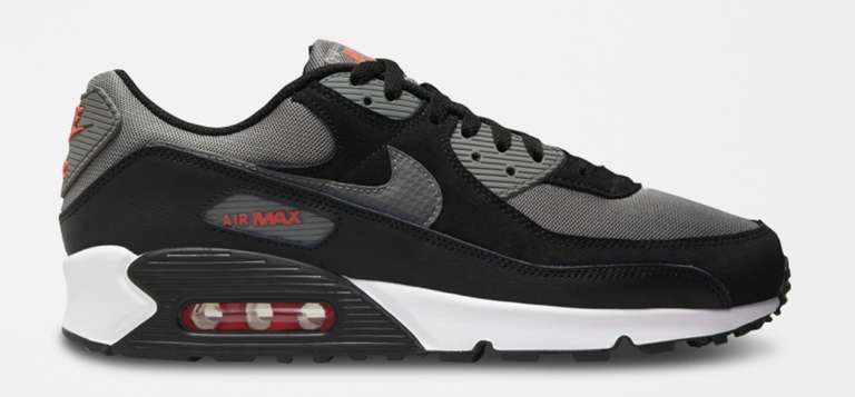 Sélection de Nike Air Max 90 en promotion : ex: Nike Air Max 90 Black - tailles du 38,5 au 49,5
