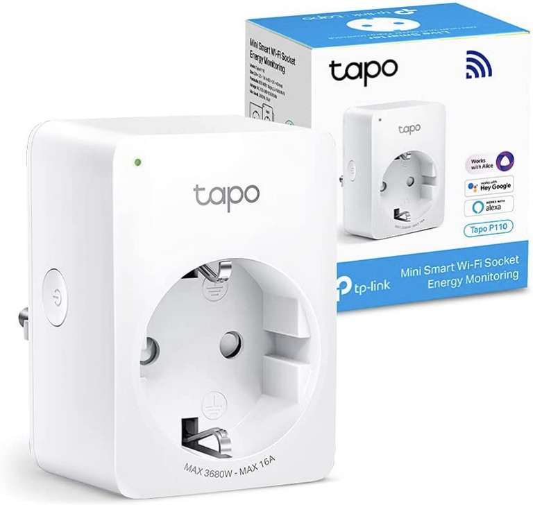 Prise électrique connectée WiFi TP-Link Tapo P110 avec suivi de consommation