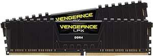 Corsair Vengeance LPX RAM 32 Go (2x16Go) DDR4 3200 MHz, noir