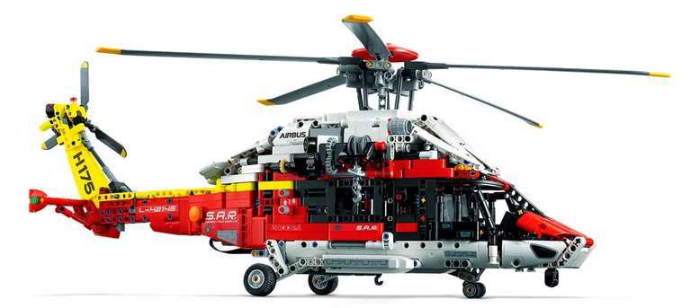 Jouet Lego Technic 42145 - L’hélicoptère de secours Airbus H175 (via 60€ en bon d'achat - magasins et drives participants)