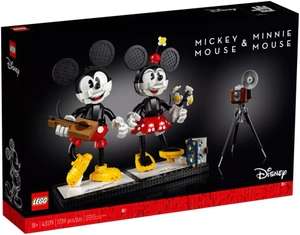 Lego Disney 43179 - Personnages à construire Mickey Mouse et Minnie Mouse