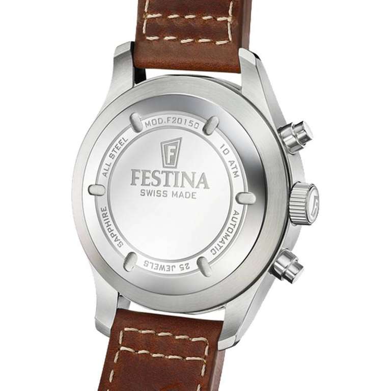 Montre chronographe automatique Festina F20150/2 - Calibre Valjoux 7750