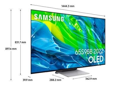 TV QD-OLED 65" Samsung QE65S95B 2022 - 4K UHD, 100 Hz, HDMI 2.1, Dolby Atmos, Gaming Hub