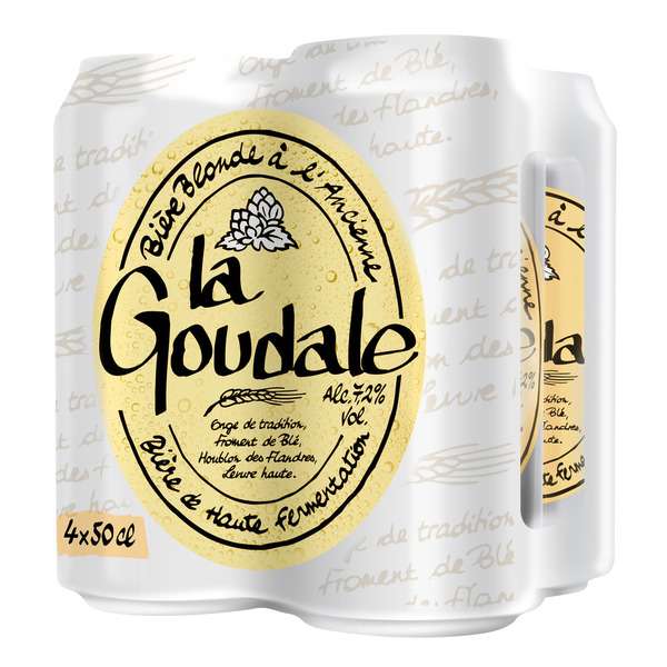 Pack de 4 bières La Goudale - 4x50cl